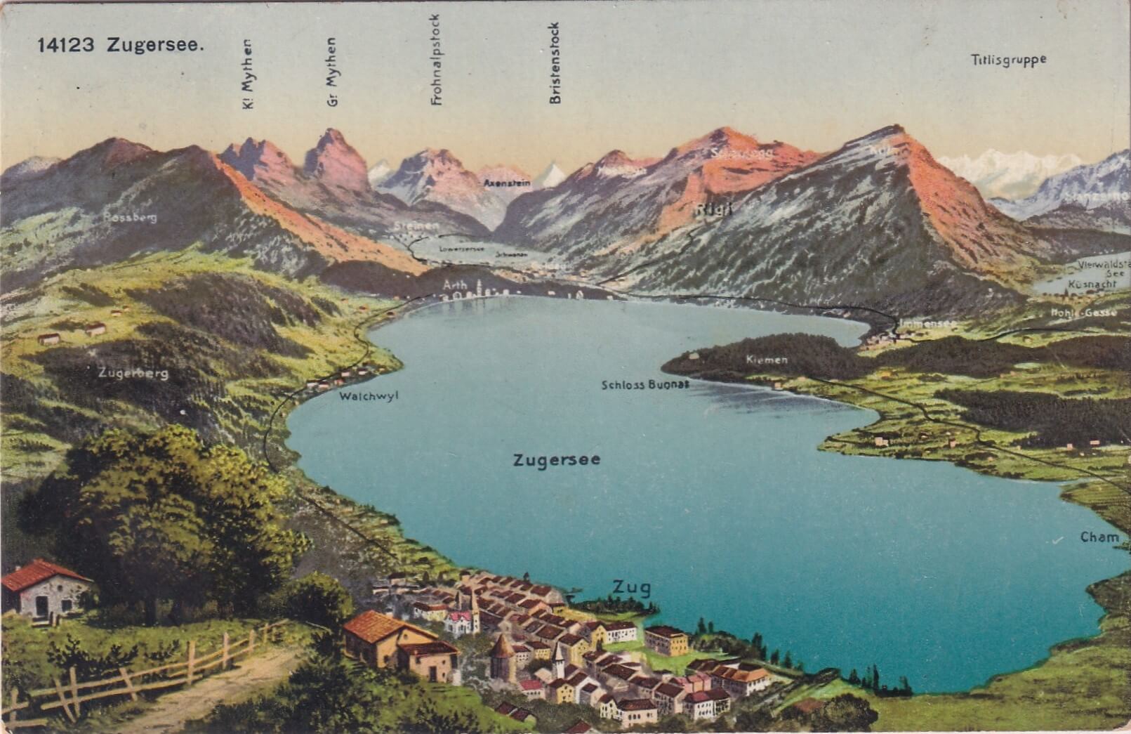 30.6.1914 Zugersee