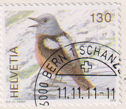 2008 Einheimische Vögel Abart Postfrisch