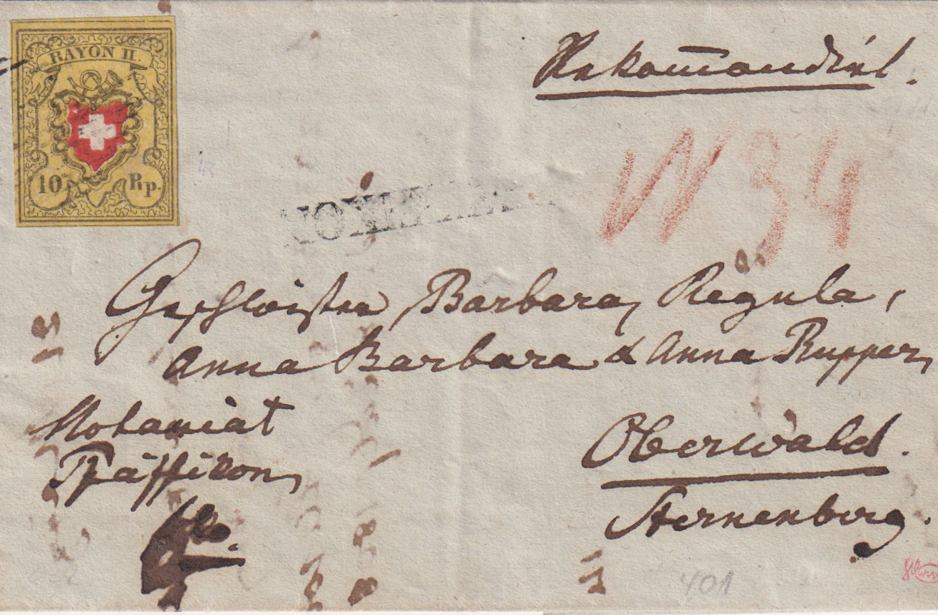 Rayon 16 II Oberwald - Sternenberg - Pfäffikon