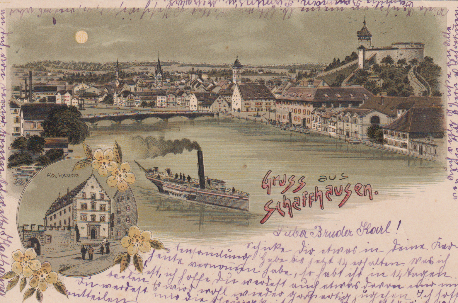 Ansichtskarte Schaffhausen