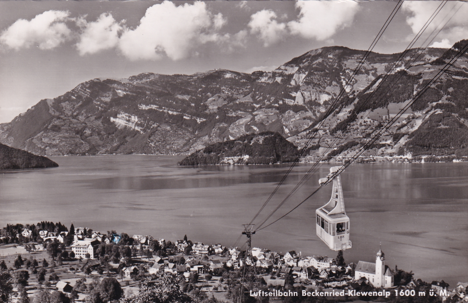 Ansichtskarte von 1956 Klewenalp