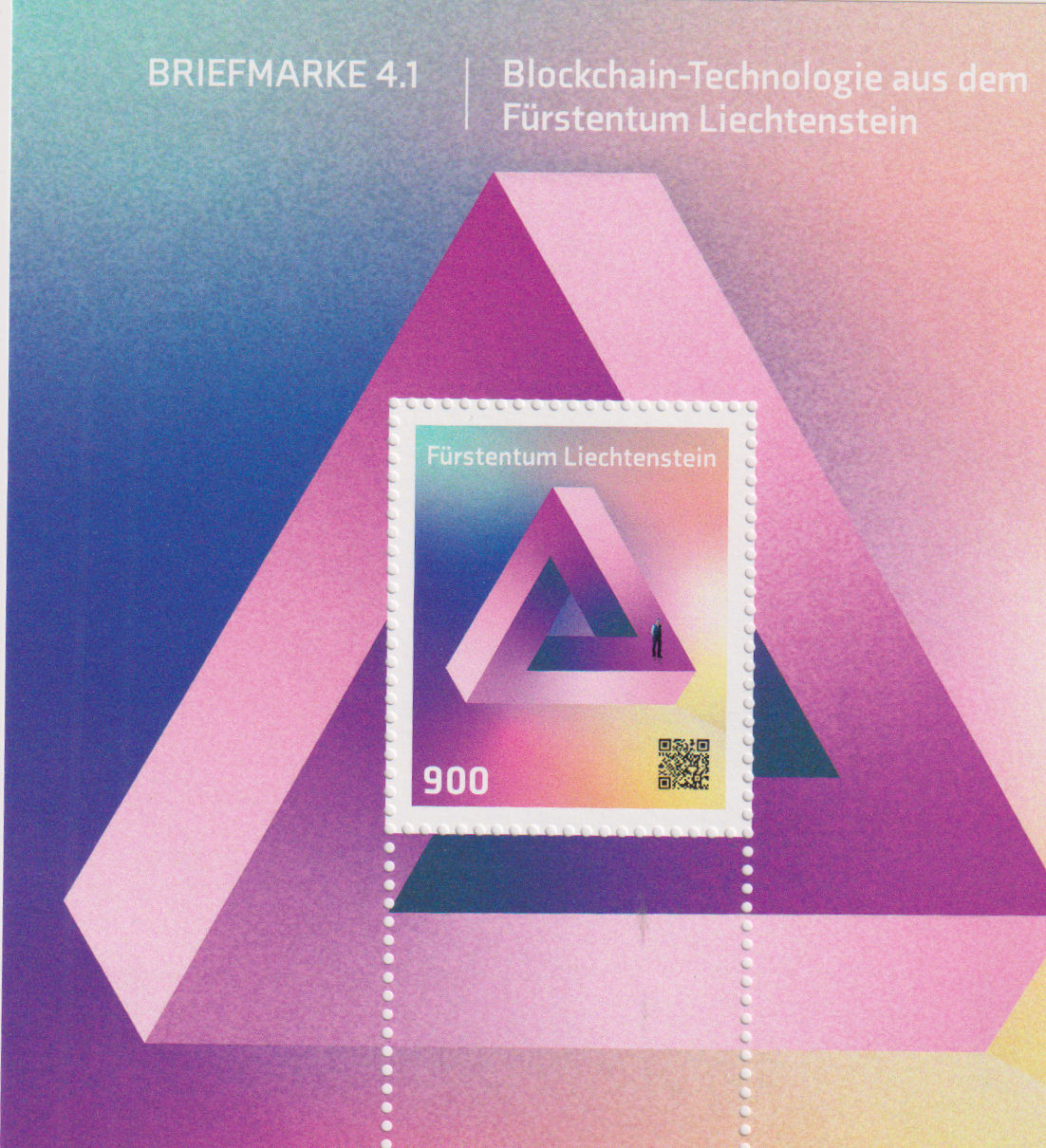 4.1 Krypto Marken 2023  FL Liechtenstein postfrisch