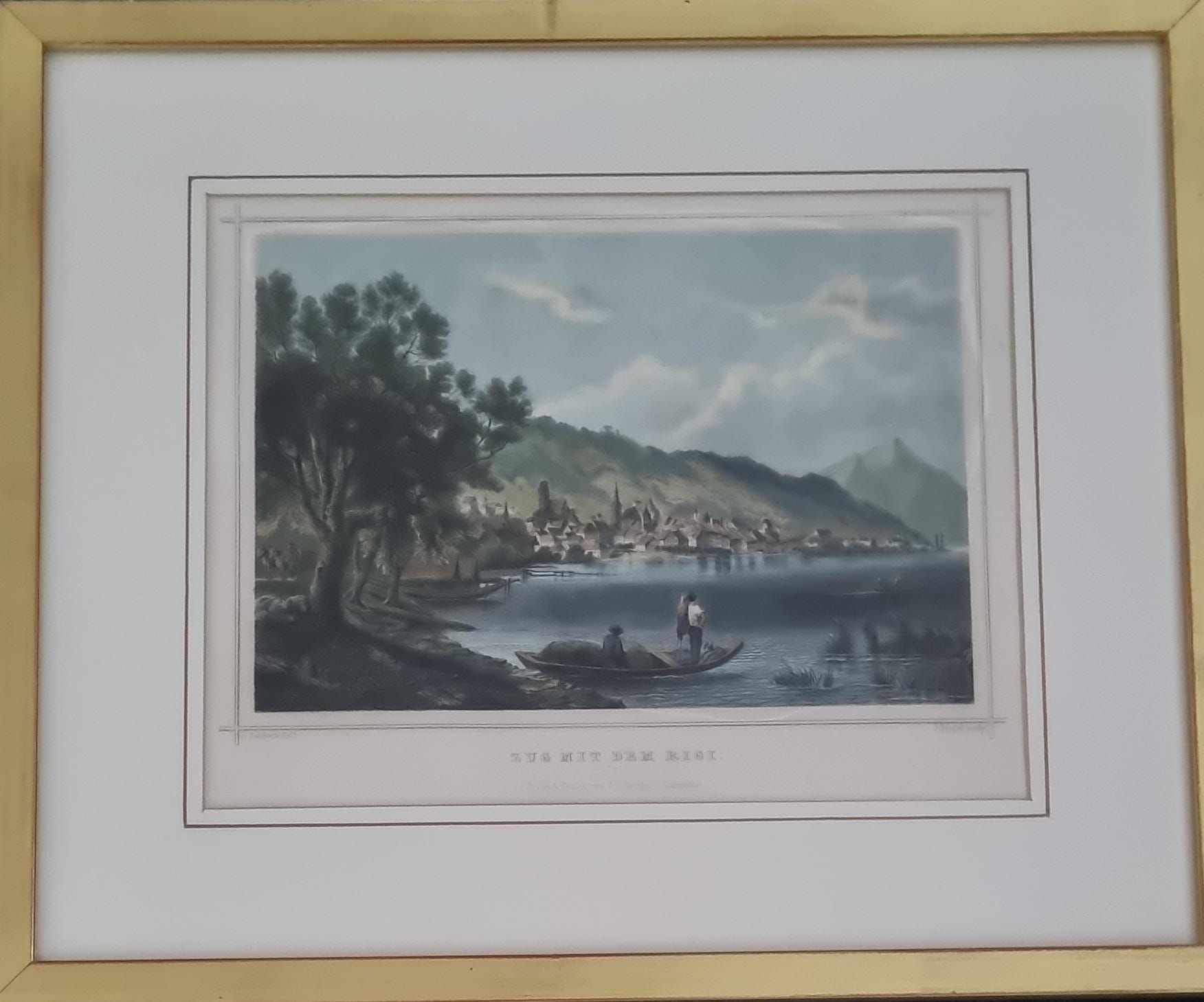 Stich von "Zug mit dem Rigi"