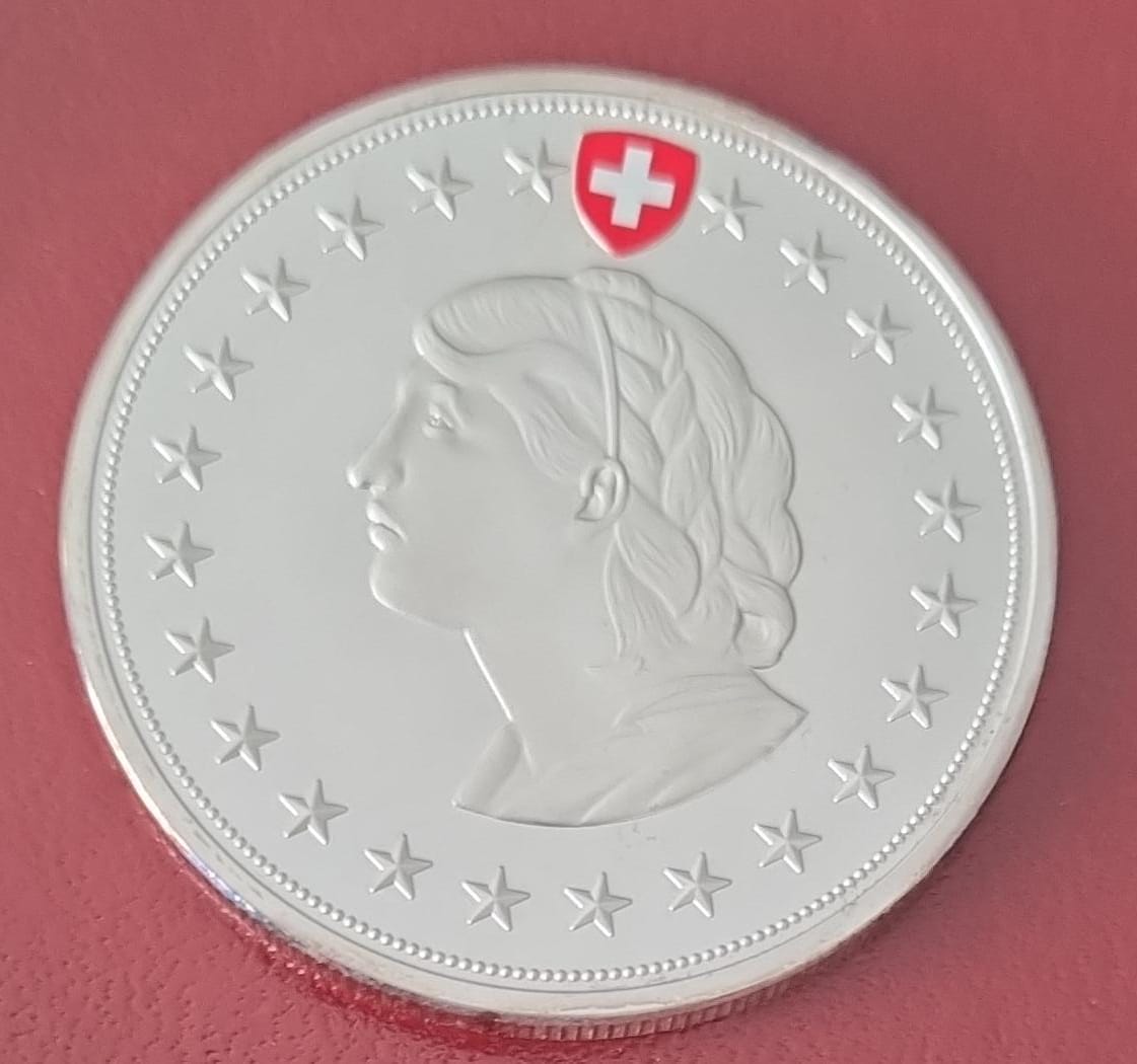 Confederation Helvetia 2013 30.5 Gramm Silber