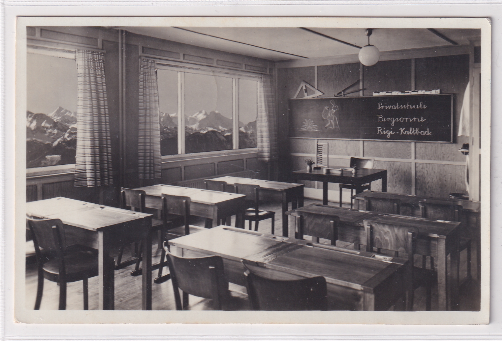1939 Rigi Kaltbad Kinderkurheim Bergsonne  Privatschule