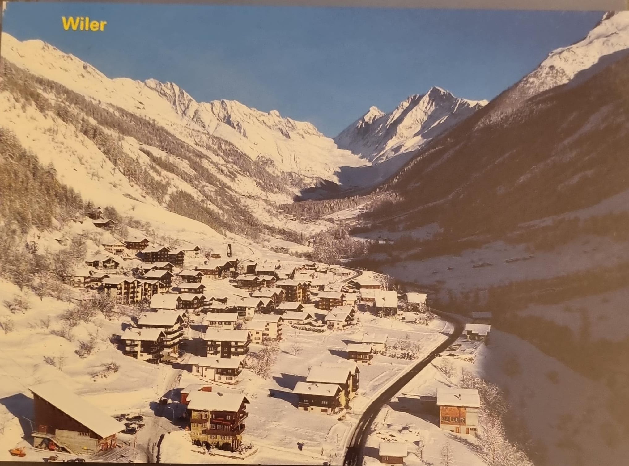 Ansichtskarte Wiler im Lötschental
