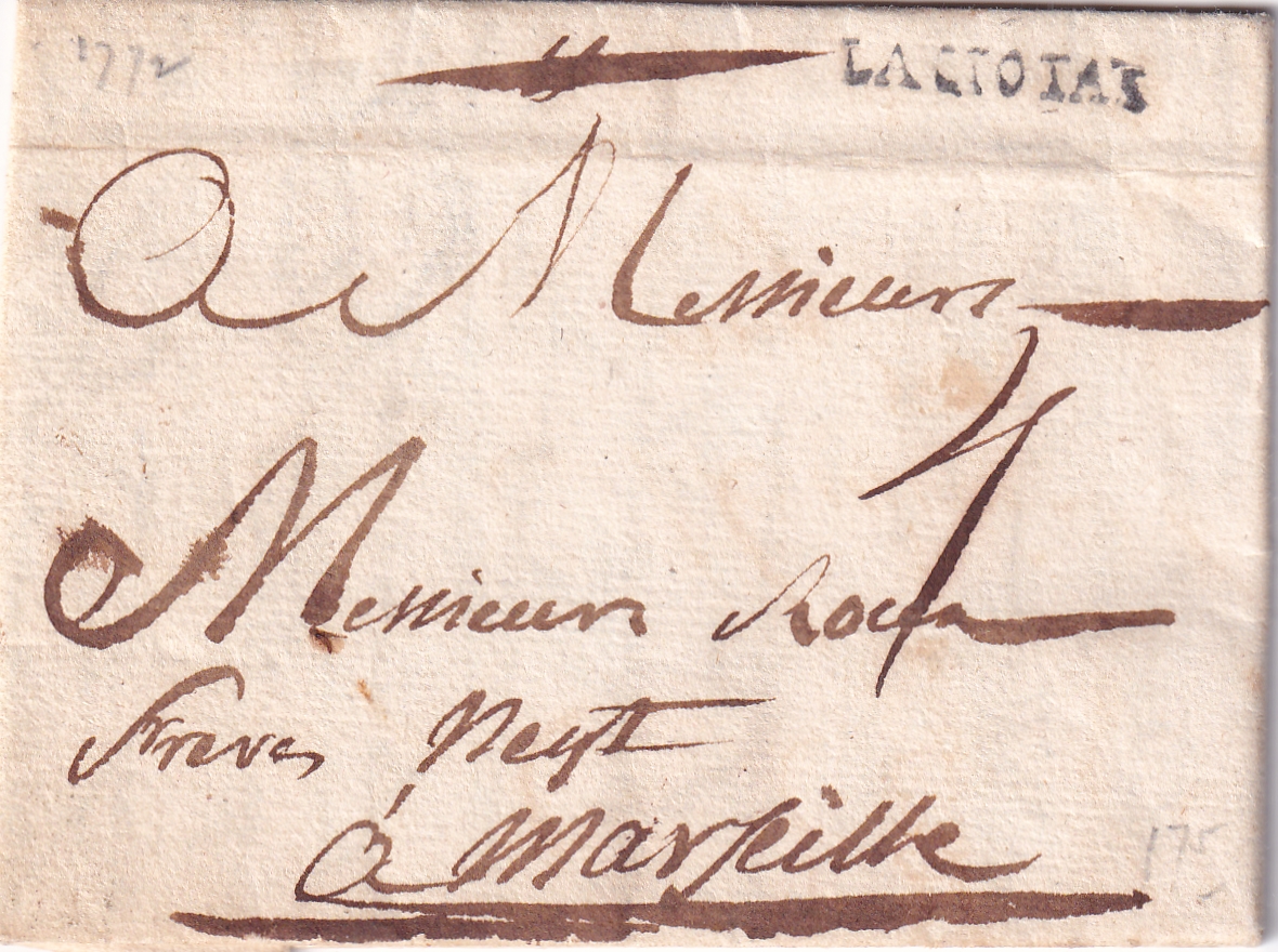 1772 Frankreich  La Ciotas Departement 12 No. 6082/5