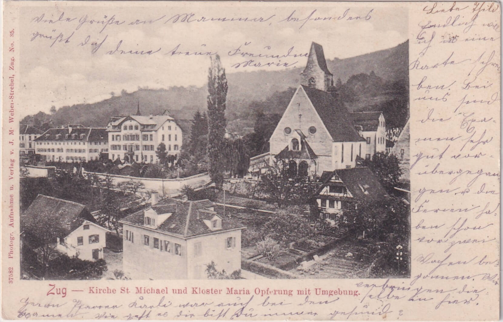12.8.1901 Kirche St. Michael u. Kloster Maria Opferung