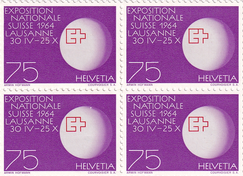 Frankatur - CHF 0.75er Werte / 10 Stk.