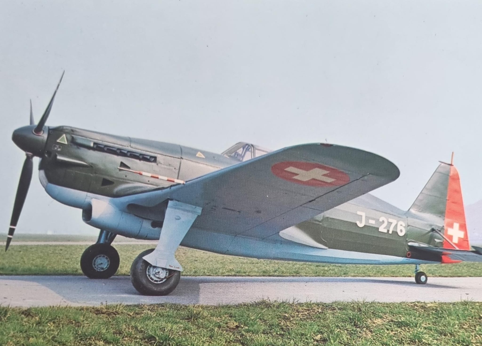 Flugzeug Morgane D-3801 1944 Ansichtskarte