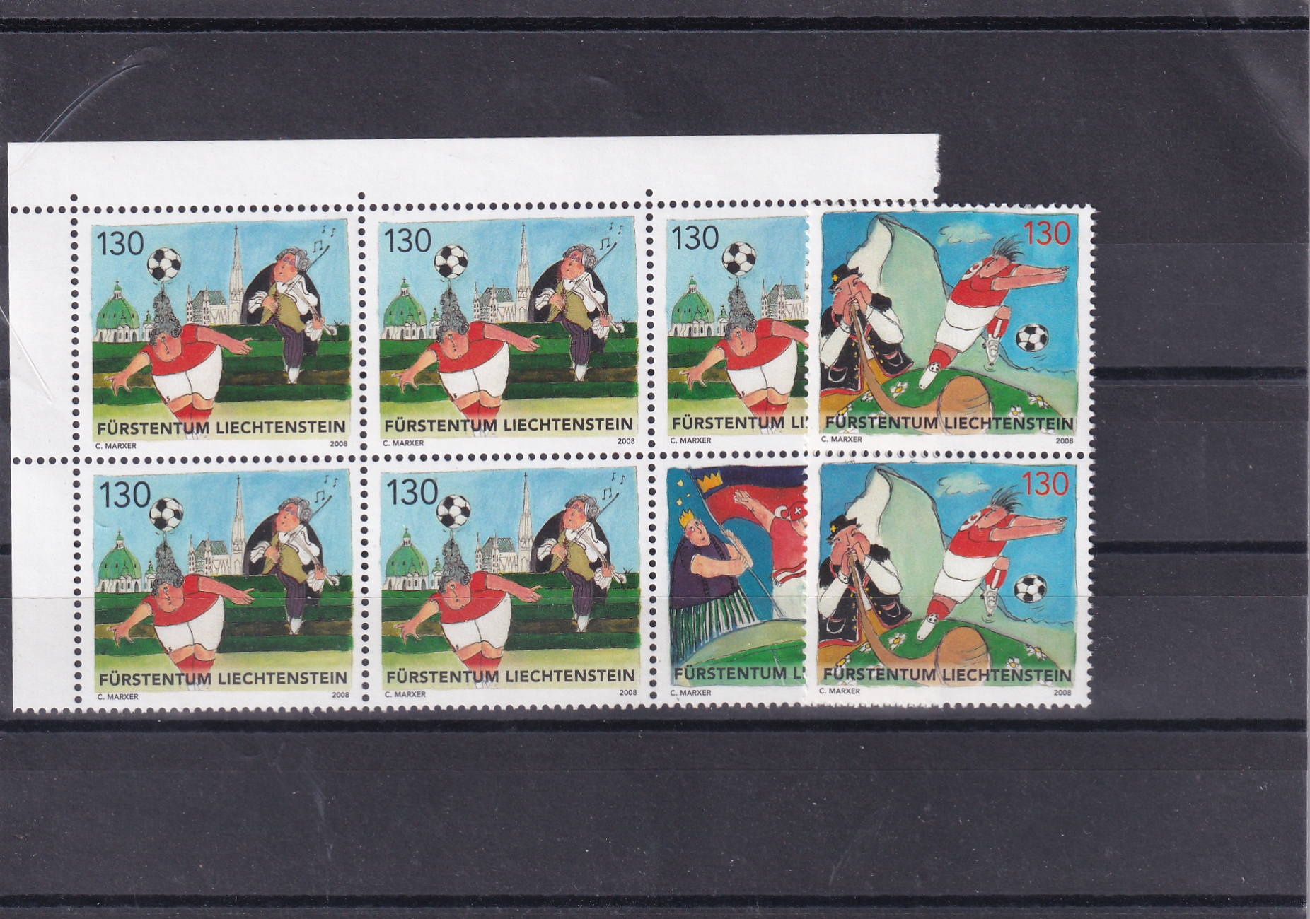 Liechtenstein Frankaturware 40 %