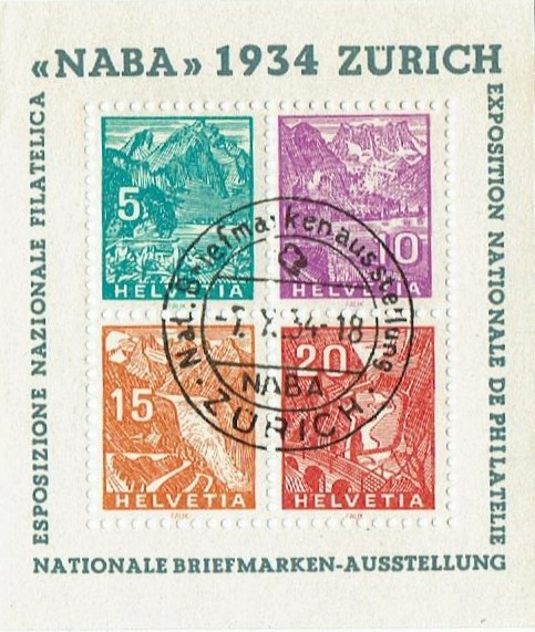 W1 Naba Block 1934 Fälschung
