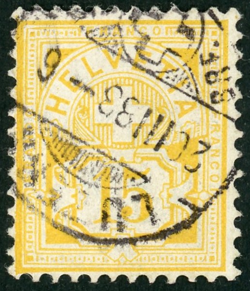 Zifferbriefmarken  SBK   57 Gestempelt Luzern