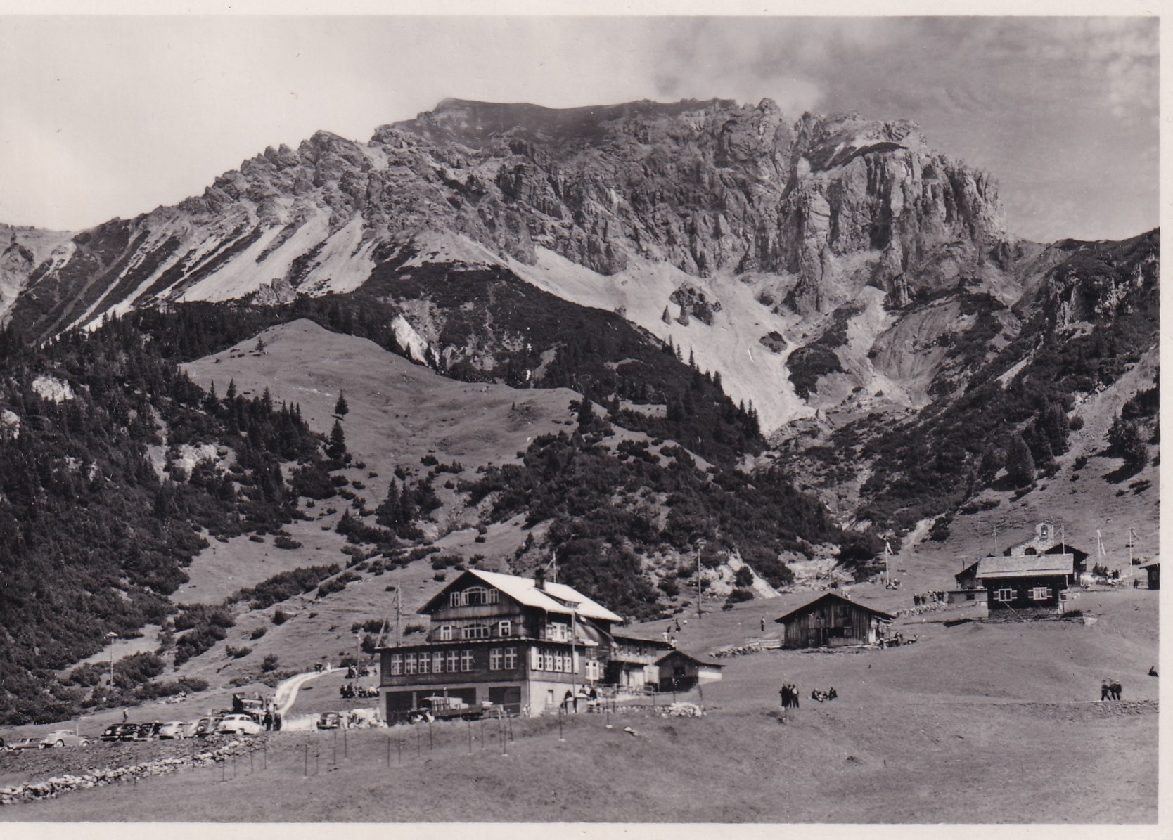 Liechtenstein: Malbun in den 50er Jahren
