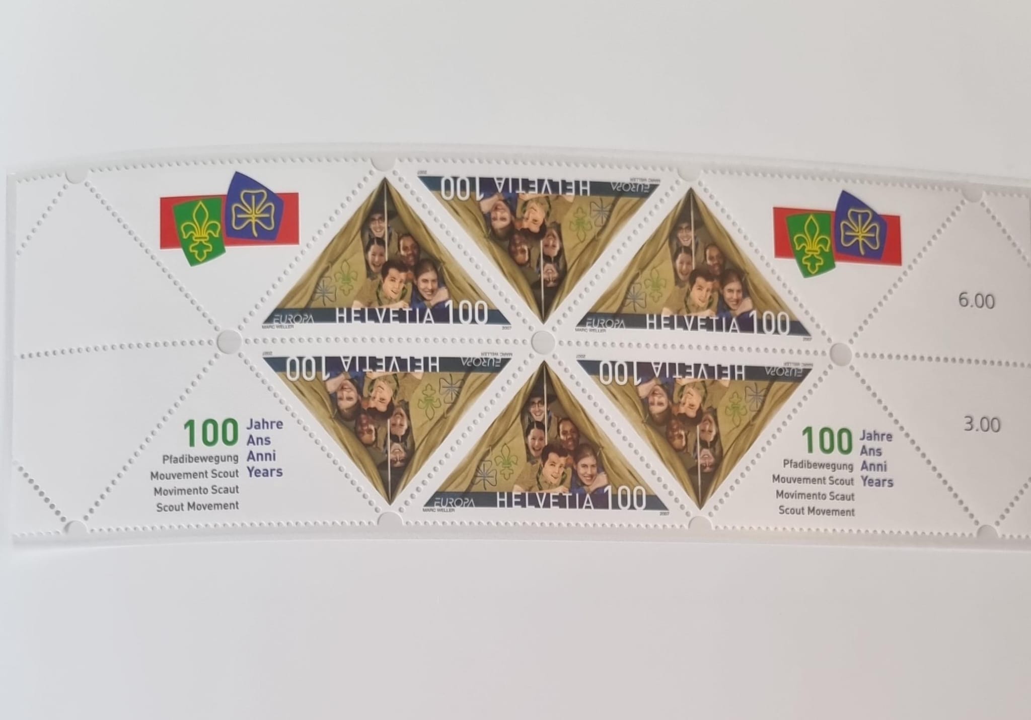 Pfadiblock 2007 mit Broschüre