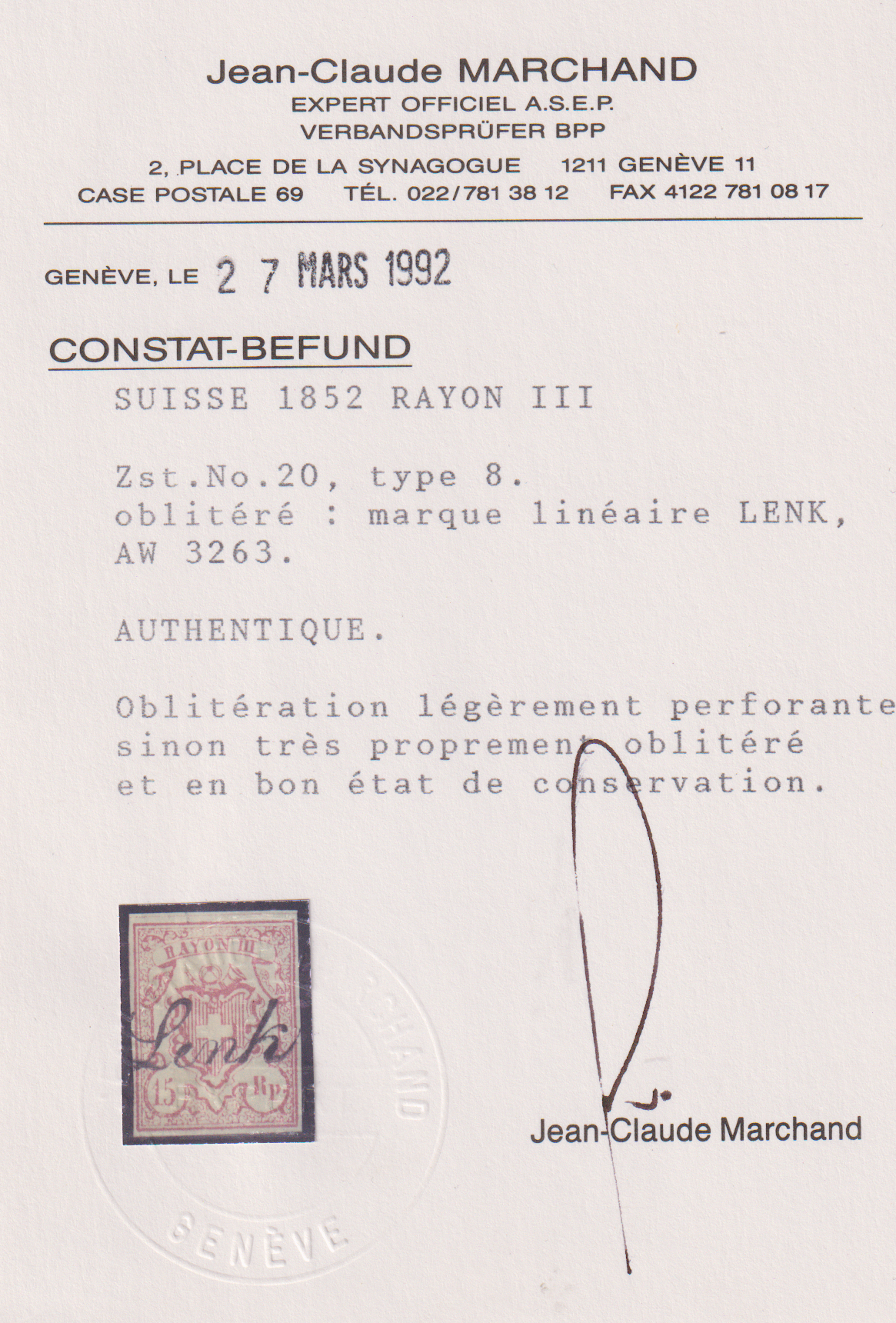 Rayon III SBK Nr. 20 Typ 8