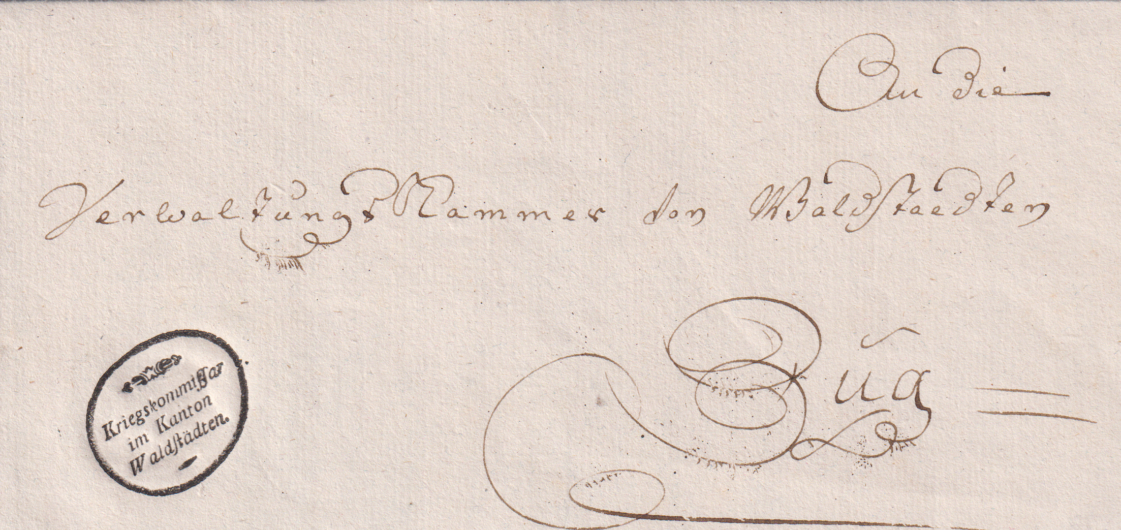 HELVETIC Kanton Waldstätten 15.03.1801