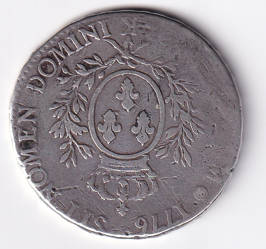 1776 Louis XV 1/10 Ecu au branches d oliver 12 Sols