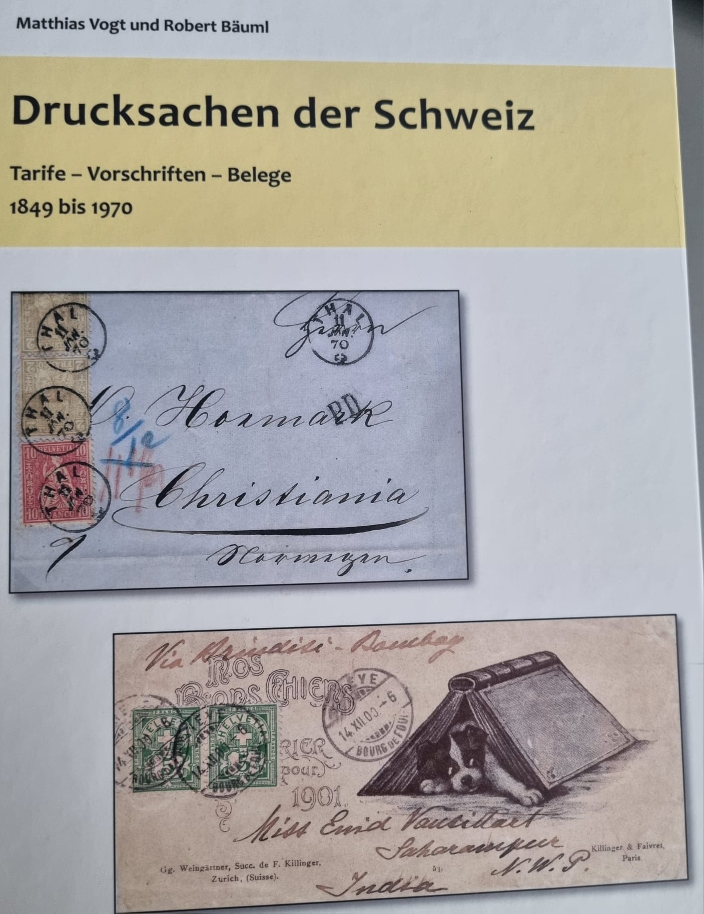 Drucksachen der Schweiz von M.Vogt und R.Bäuml