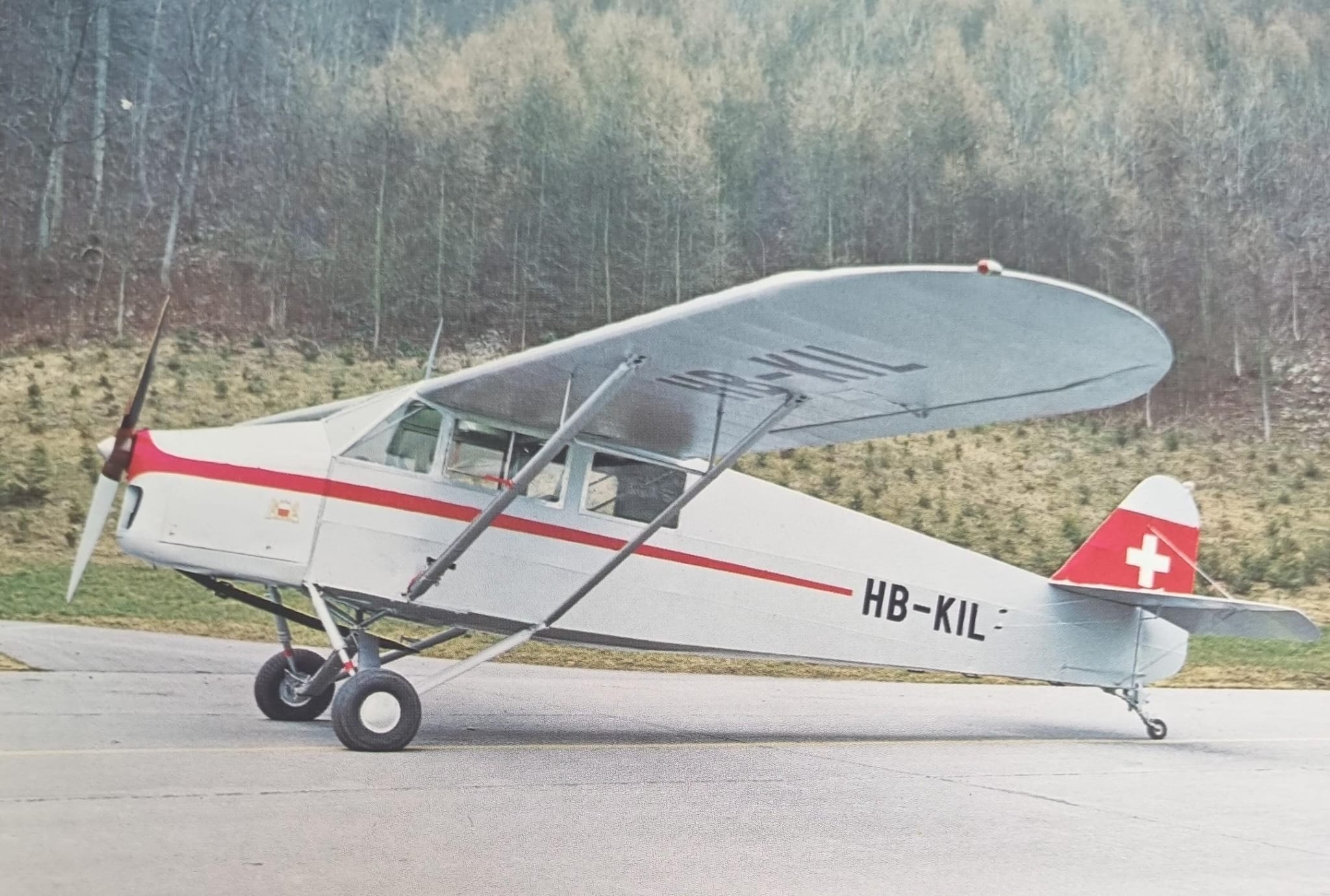 Flugzeug Comte AC 4 Gentlemen (Suisse 1920) Ansichtskarte