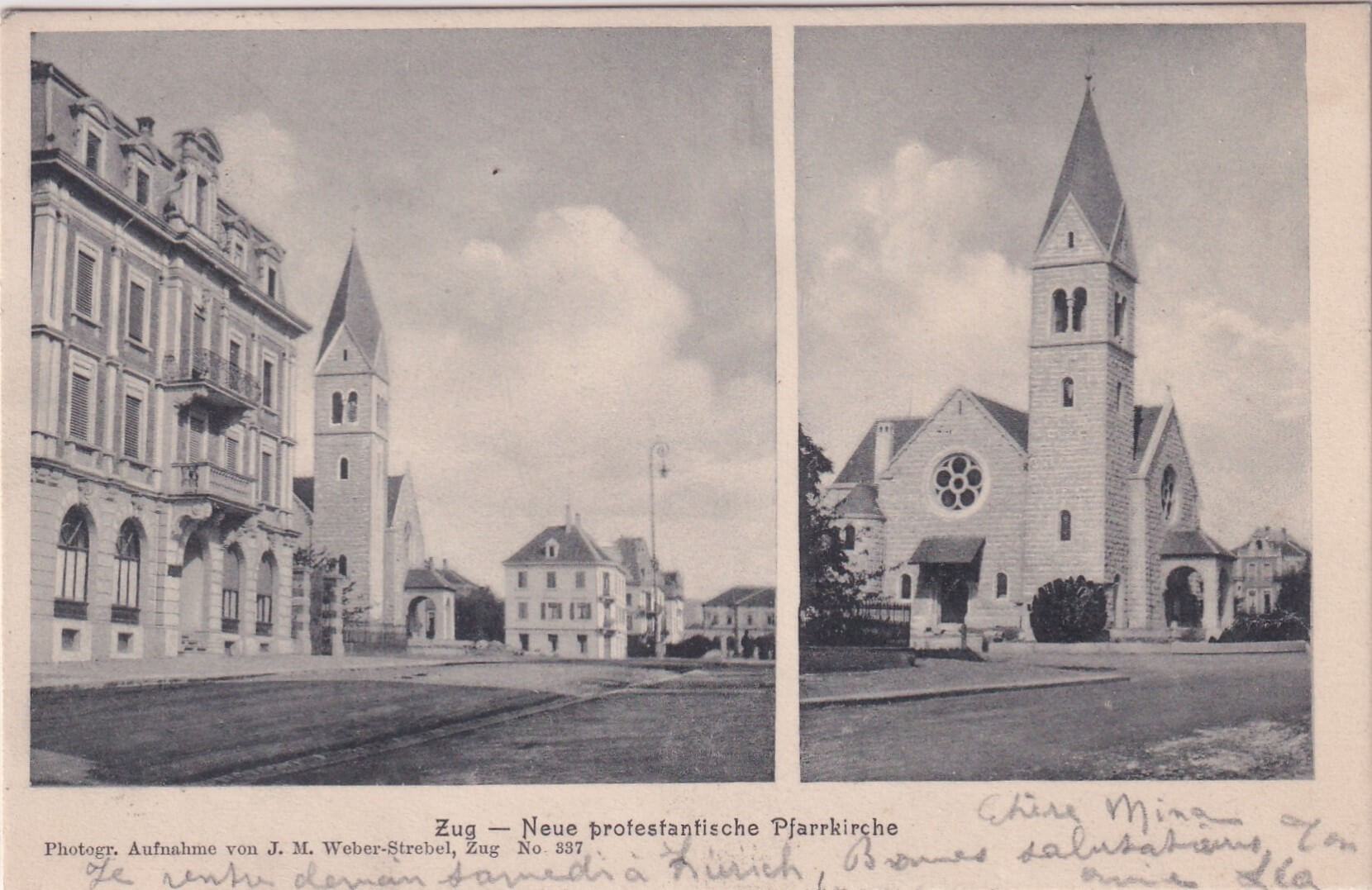 20.11.1905 Neue protestantische Pfarrkirche