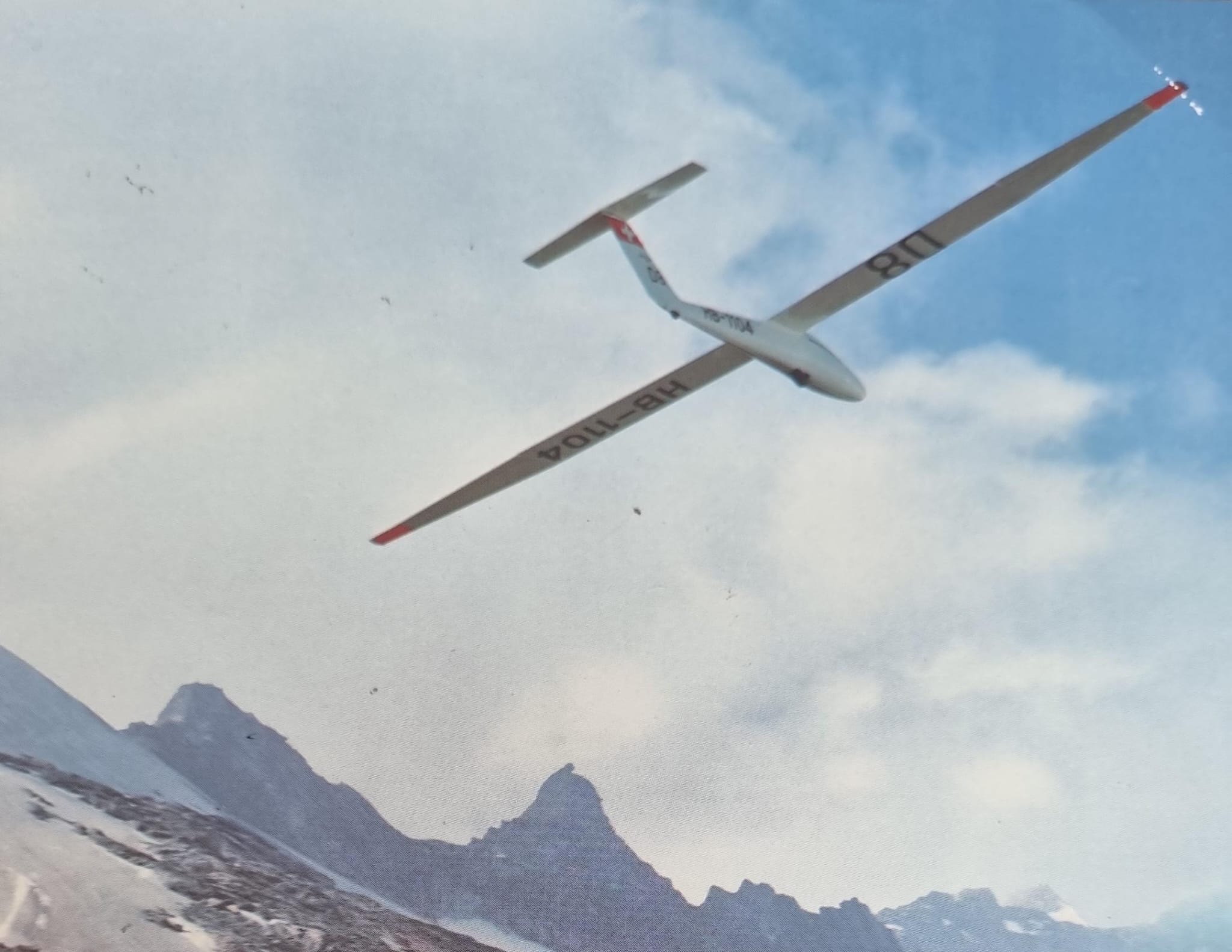 Flugzeug  Pilatus B4 Ansichtskarte