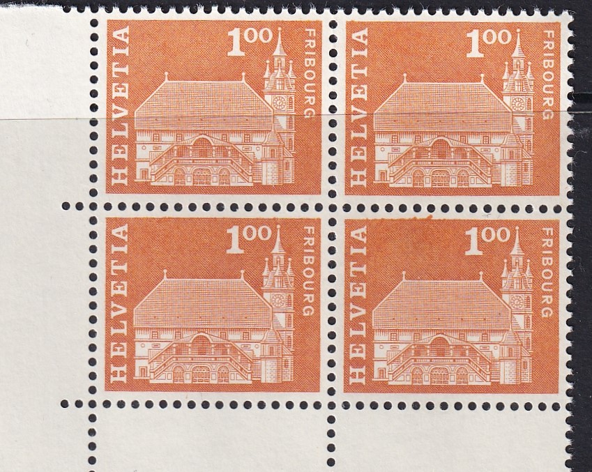 Frankatur - CHF 1.00er Werte / 10 Stk.