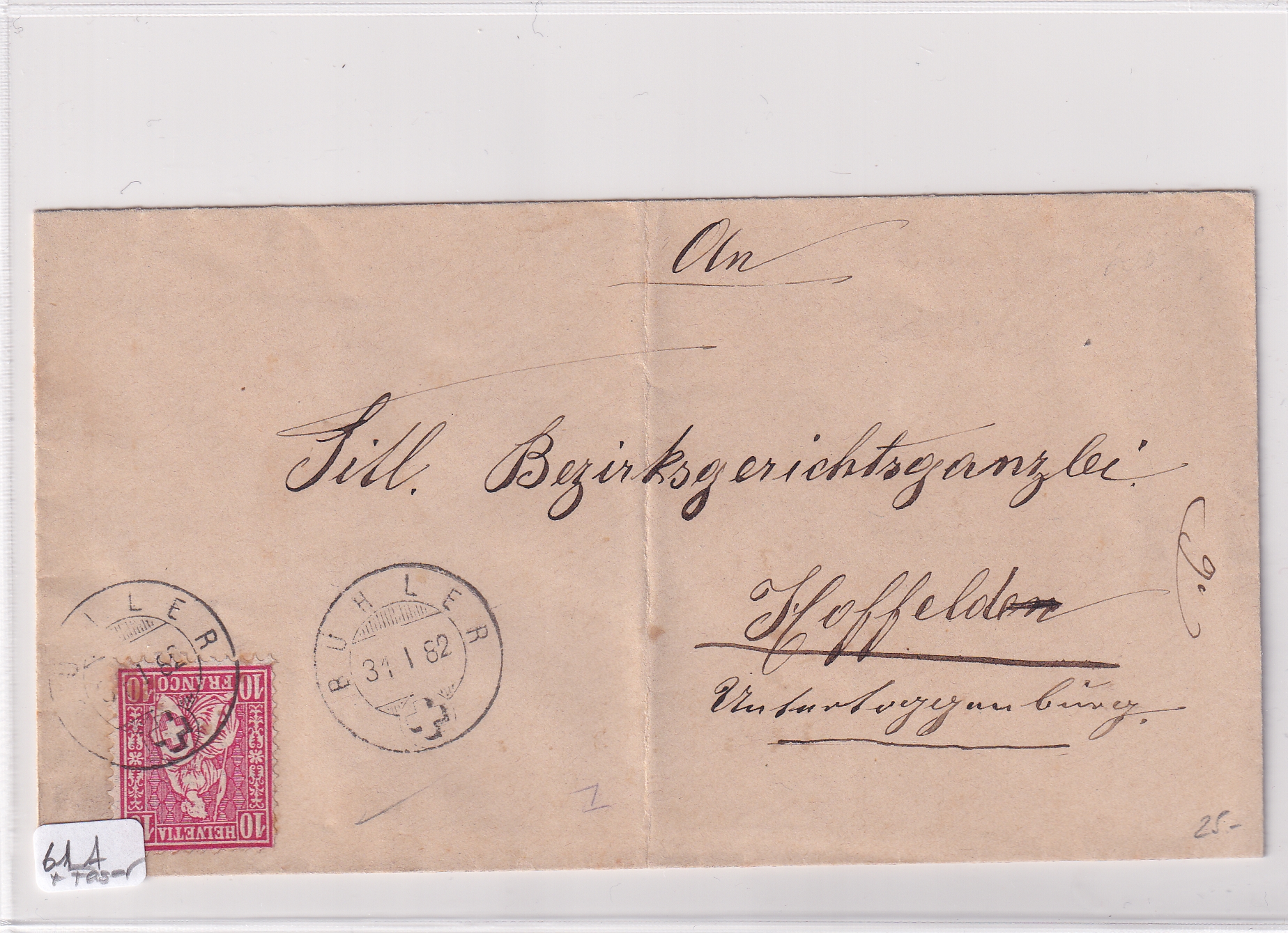 SBK Nr. 46  Bühler - Hoffelden ( Untertoggenburg)