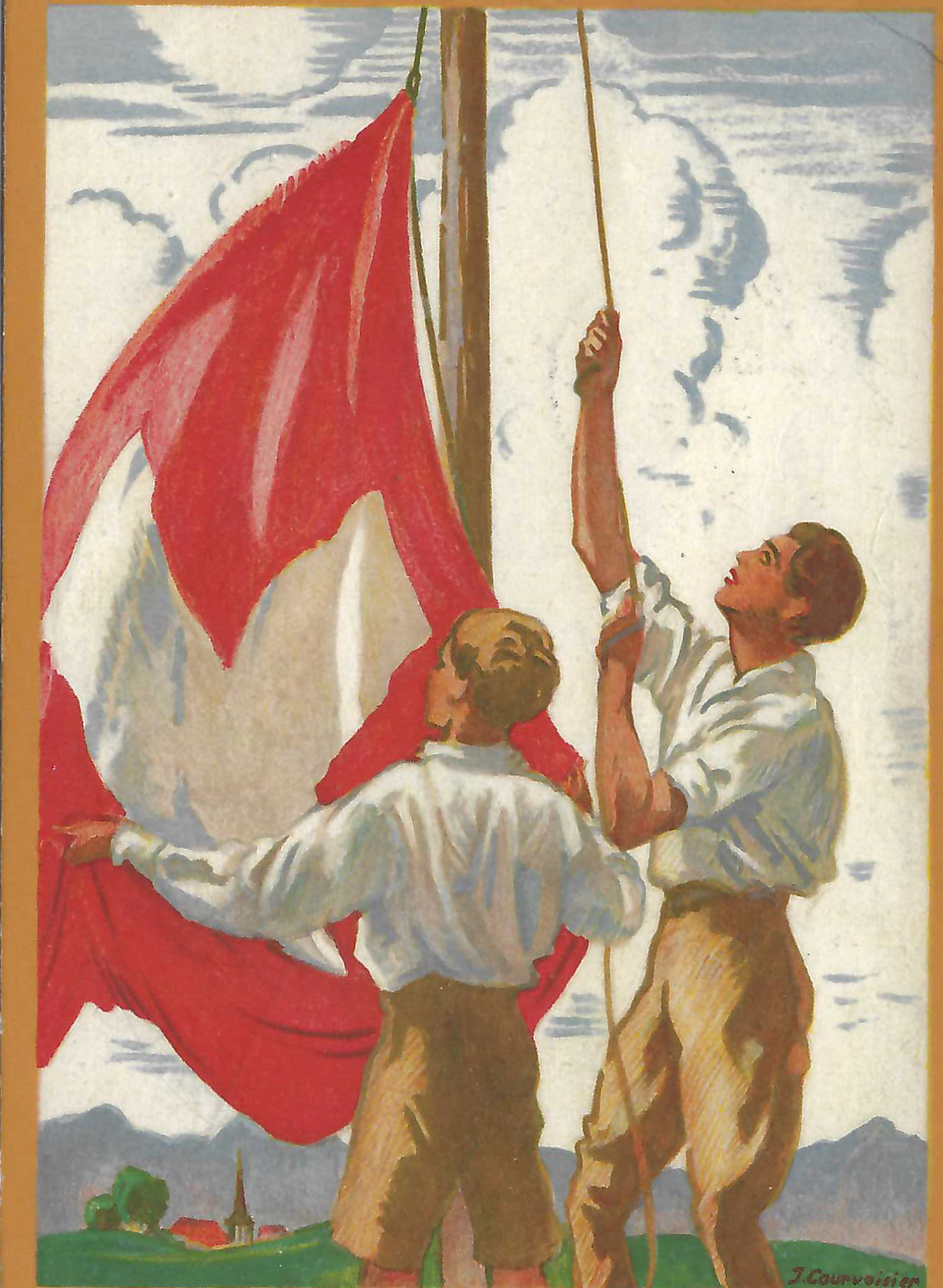 Flug Bern - BaseL vom 1.8-1929