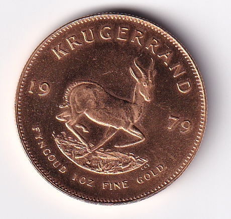 1 Krüger Rand 1979  1 Unze Gold