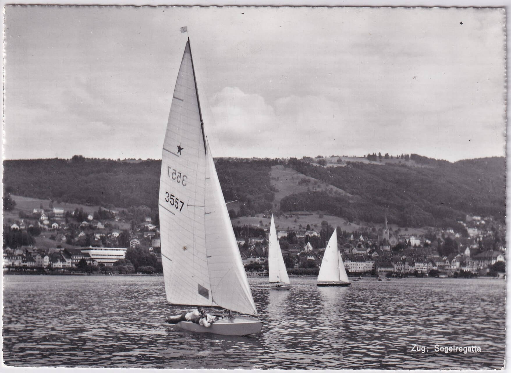 Zug Segelregatta ungelaufen
