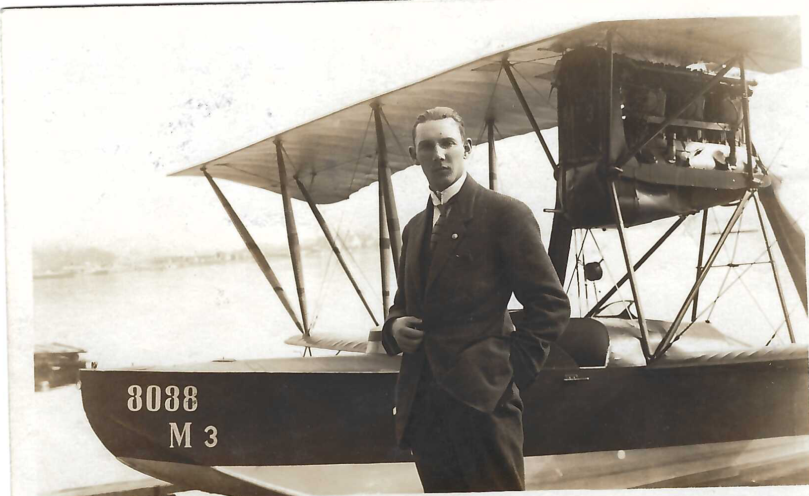 1924 Sonderflug 24.1 mit Vignette