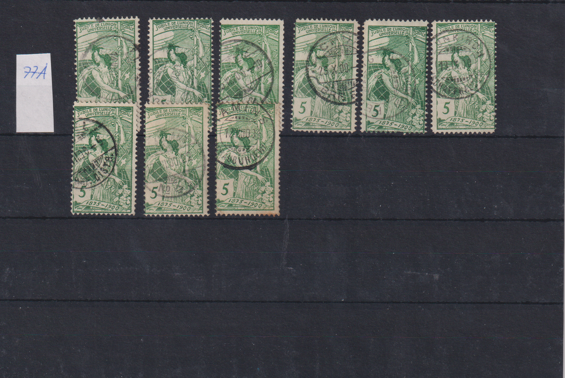 Sammlung UPU 77 A Stück