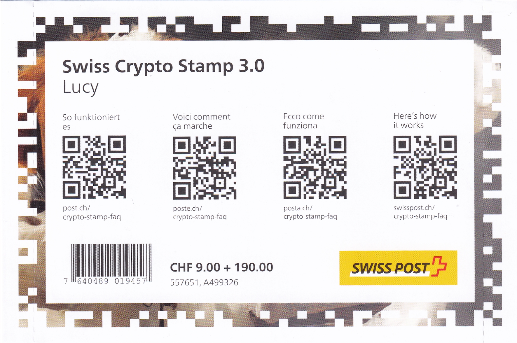 2023 Krypto 3.0  Lucy Postfrisch