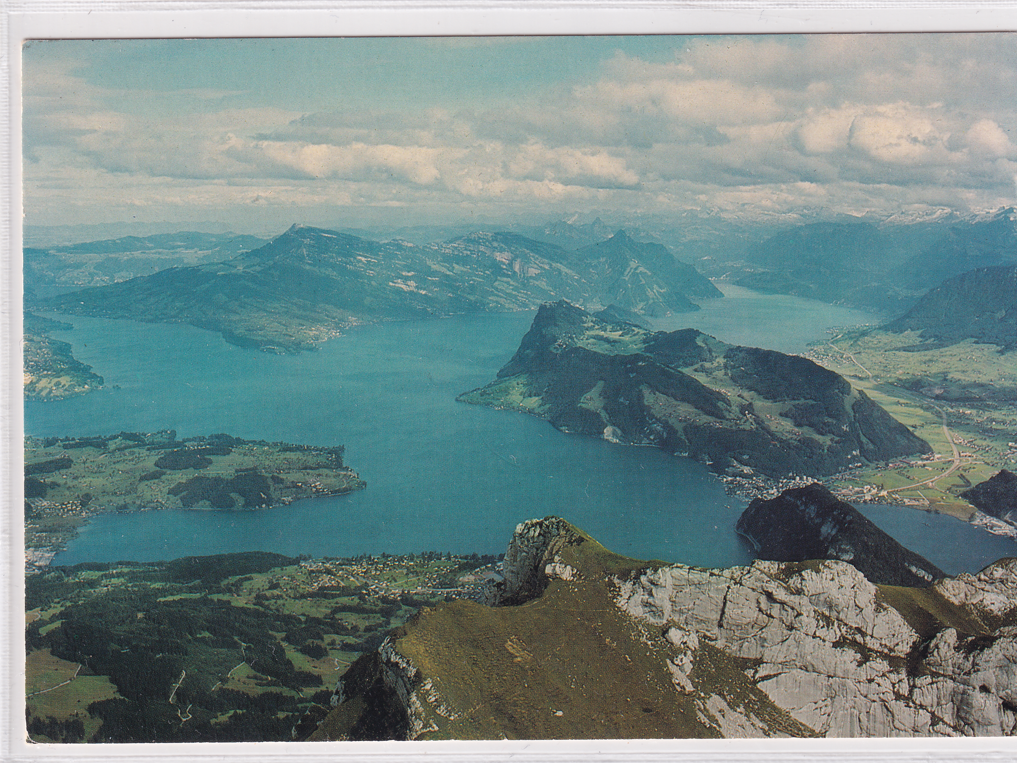 Ansichtskarte vom Pilatus ungelaufen