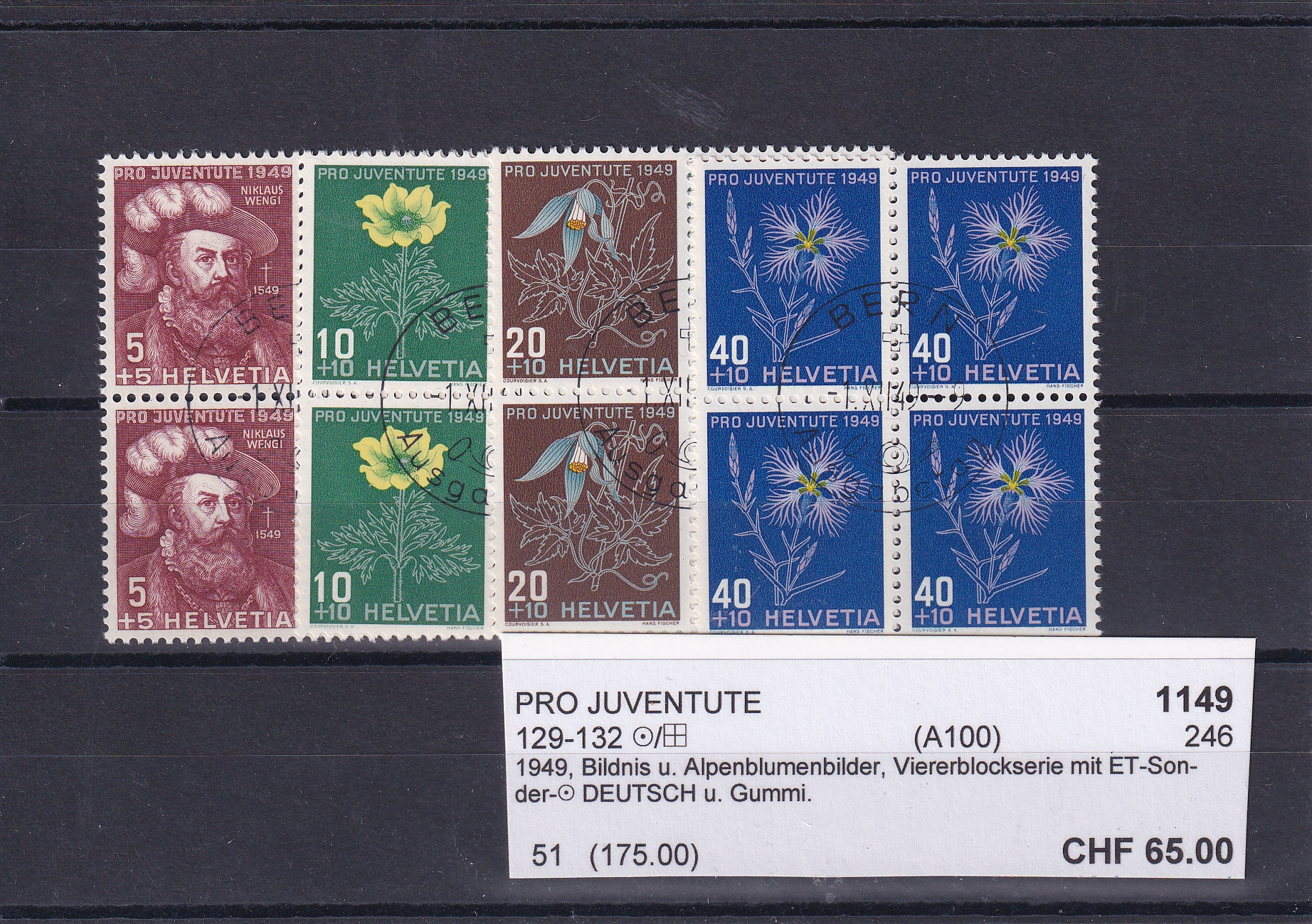 PJ 129 - 132 4er Block ET