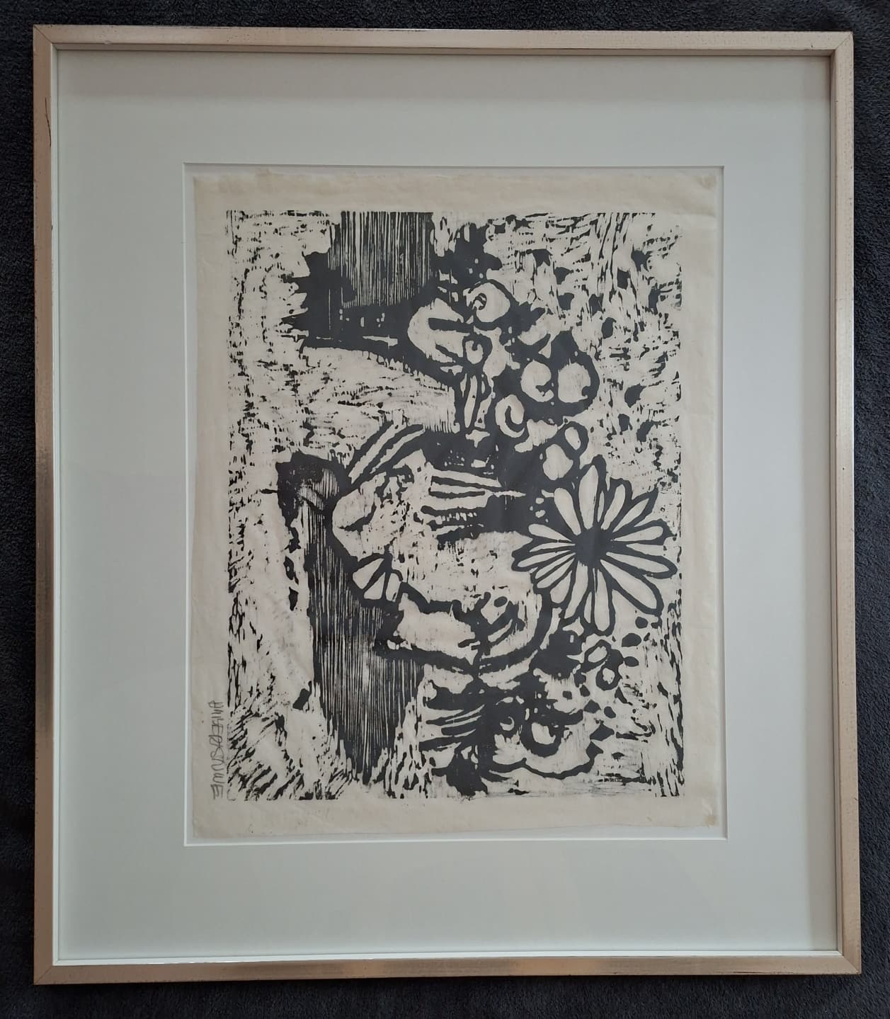 Bild 3 Blumenzeichnung von Albert Stuwe