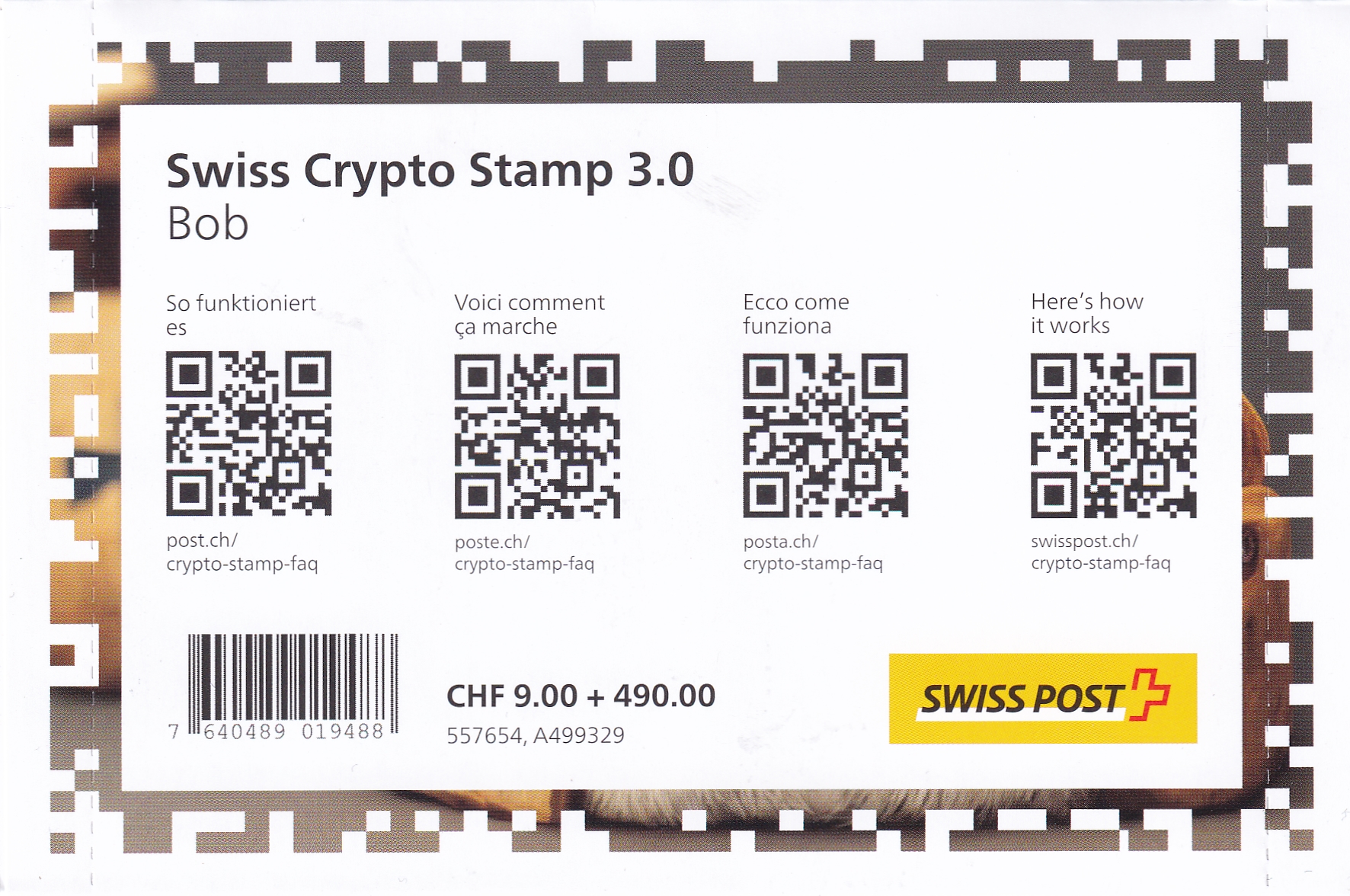 2023 Krypto 3.0 Bob Postfrisch