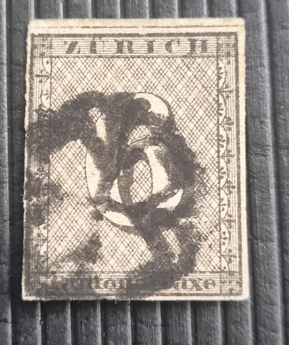 Zürich 6w Typ I Schwarze Raute