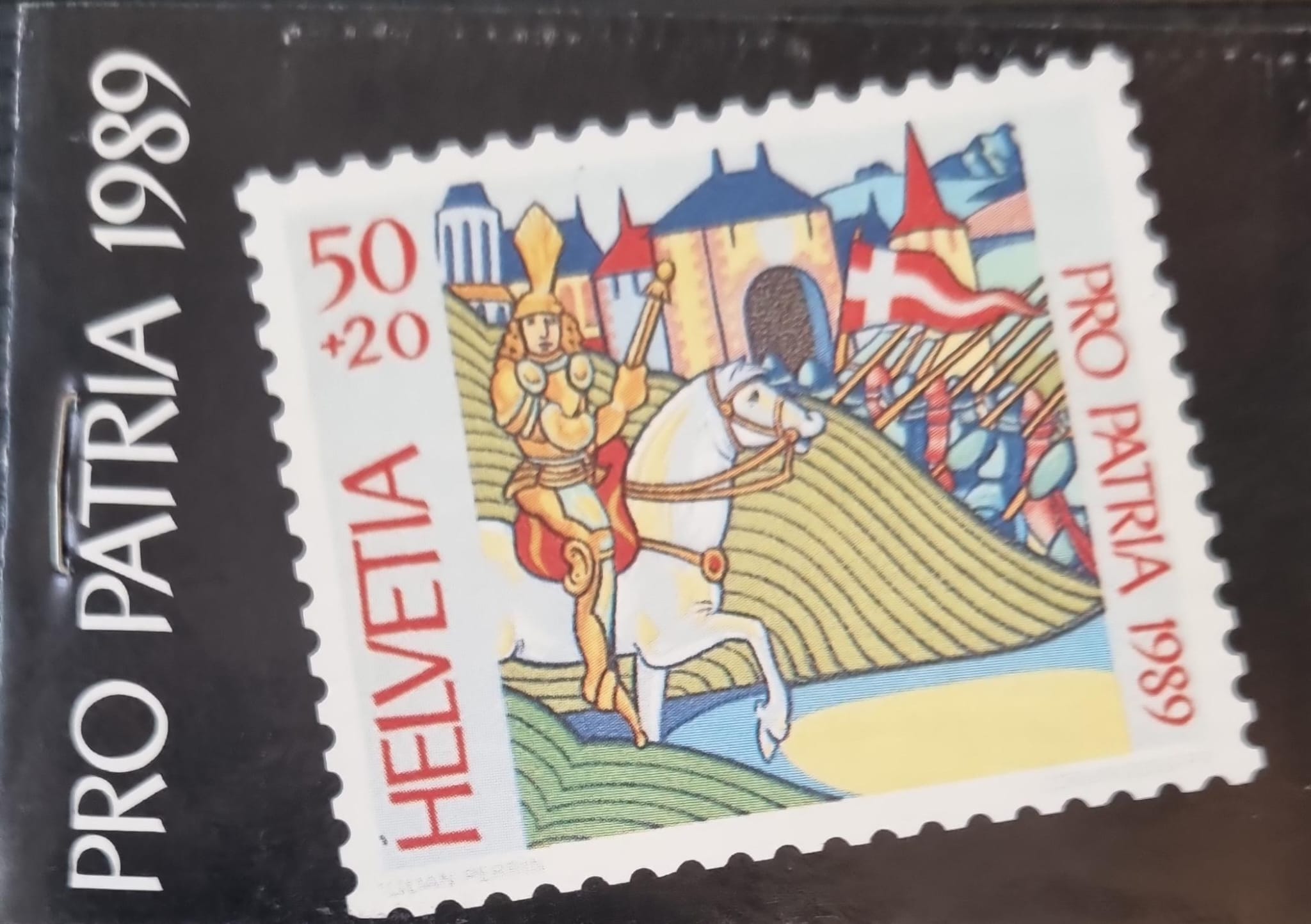 Pro Patria Markenheft 1989 Ia  E.T. Stempel
