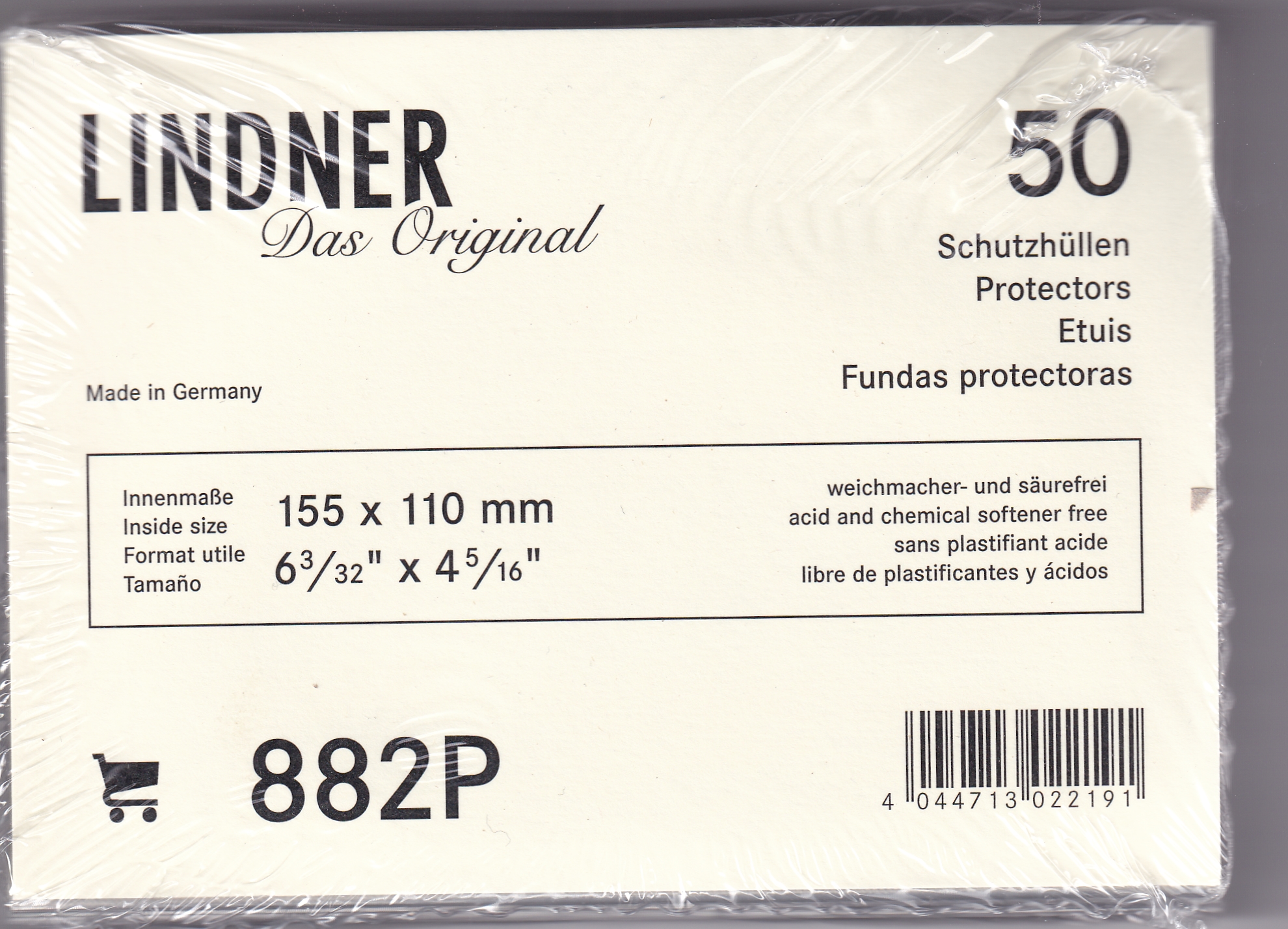 Lindner Hüllen 882 P für Briefe