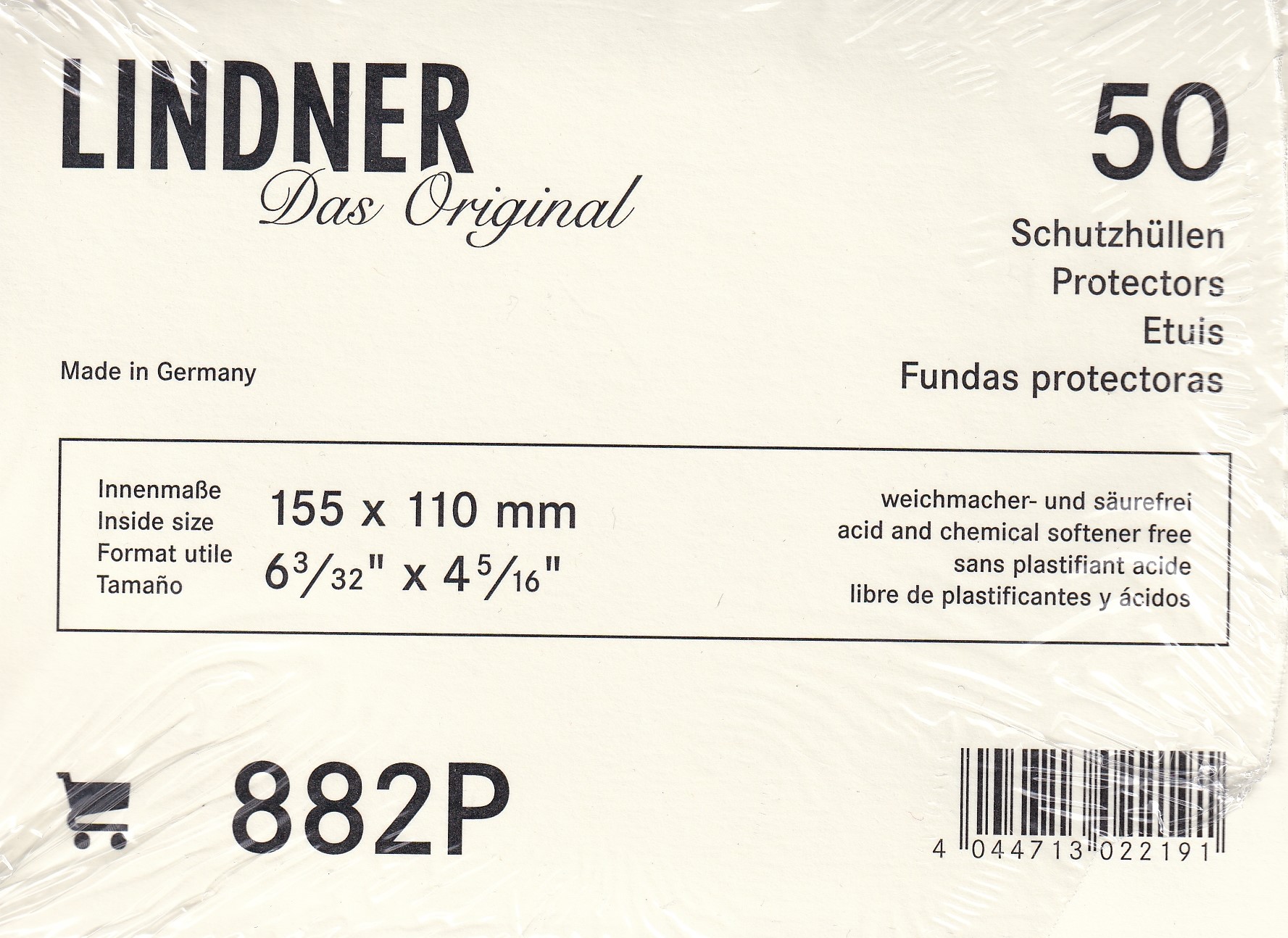 Lindner Hüllen 882 155 x 110 mm