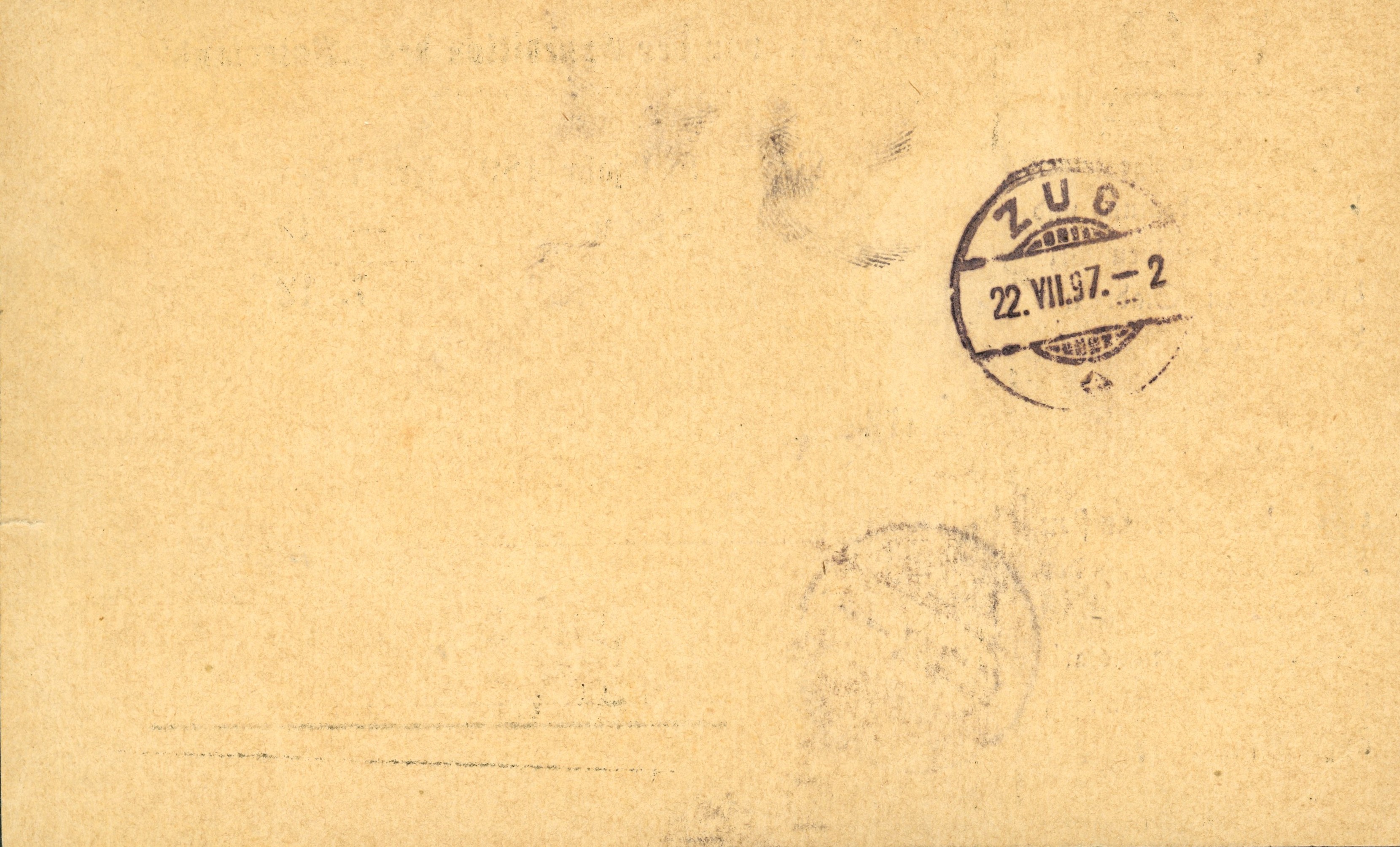 Zifferbriefmarken  SBK   56  auf Nachnahmekarte