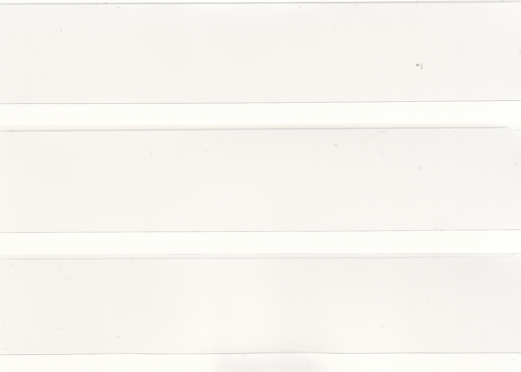 Einsteckkarten 3 er Streifen Weiss 50 Stück