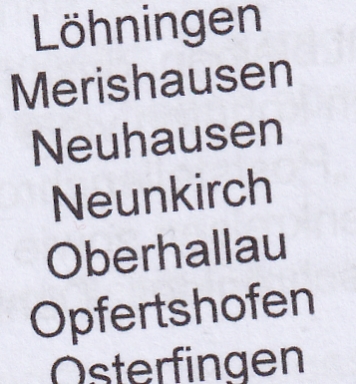 Postgeschichte Schaffhausen die Dokomentation