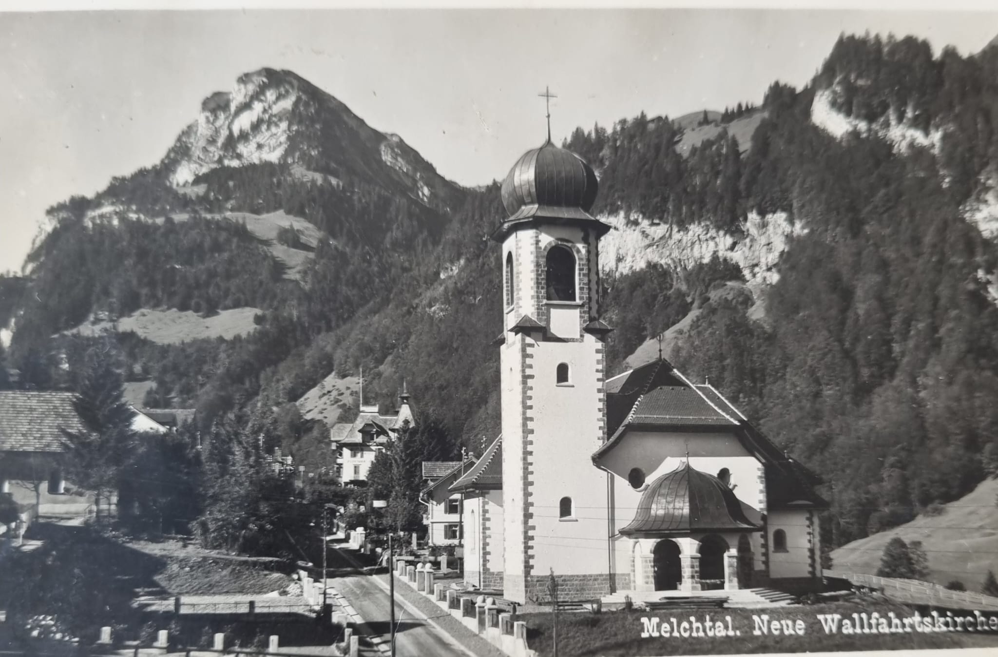 Ansichtskarte Melchtal Neue Wallfahrtskirche
