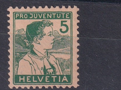 Pro Juventute  J 2 ungestempelt