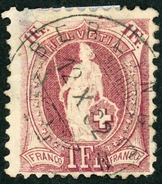STEHENDE HELVETIA 71F