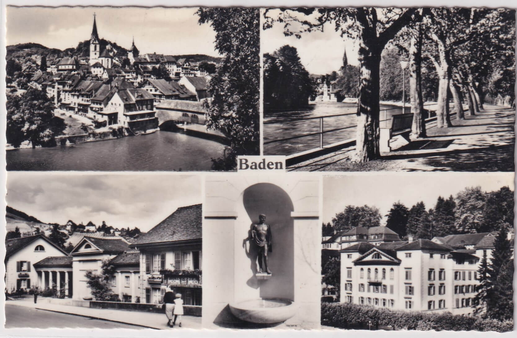 15.10.1961 Luftpost Baden - Küssnacht