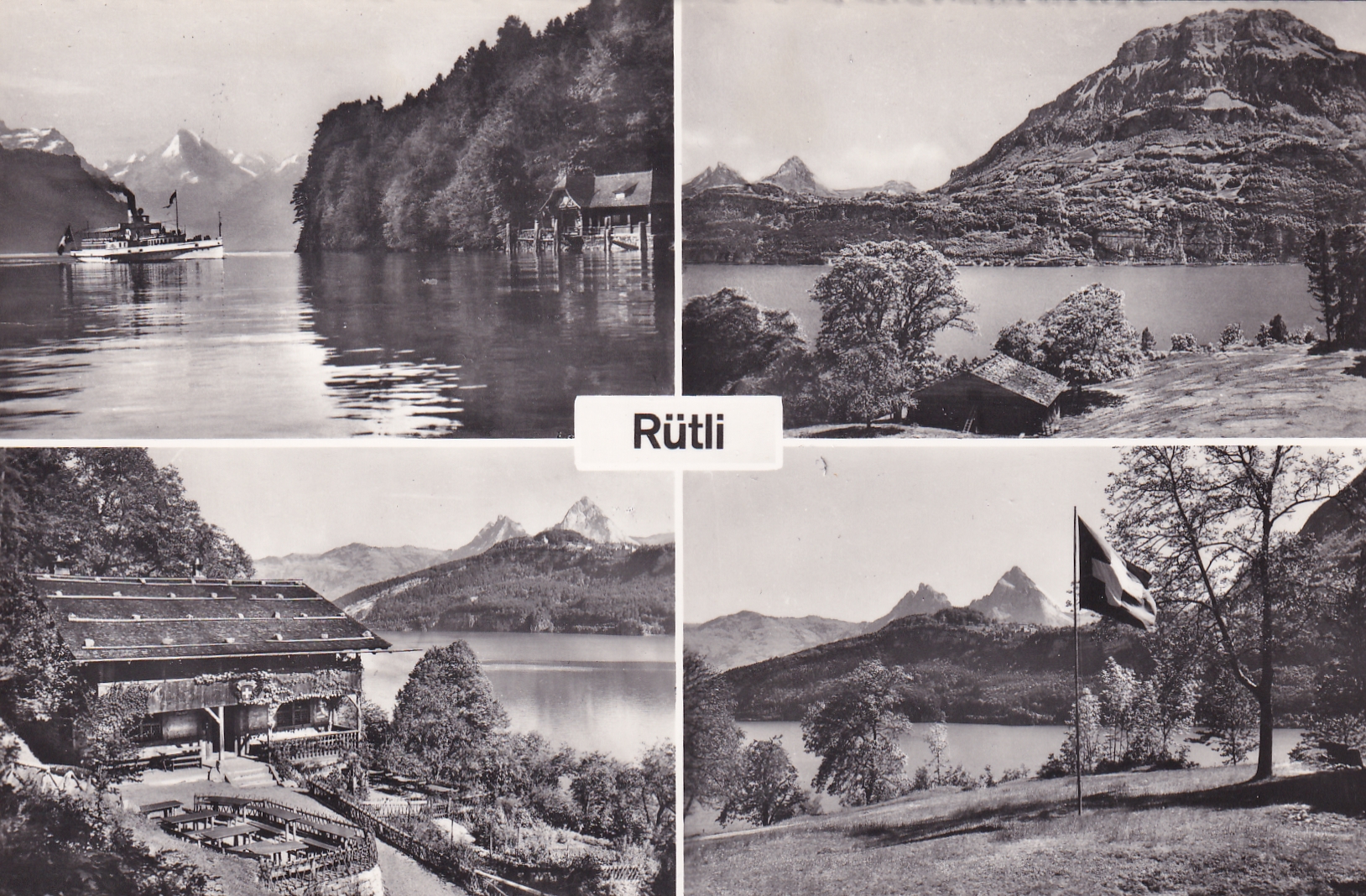 Ansichtskarte vom 1959 Ruetli UR